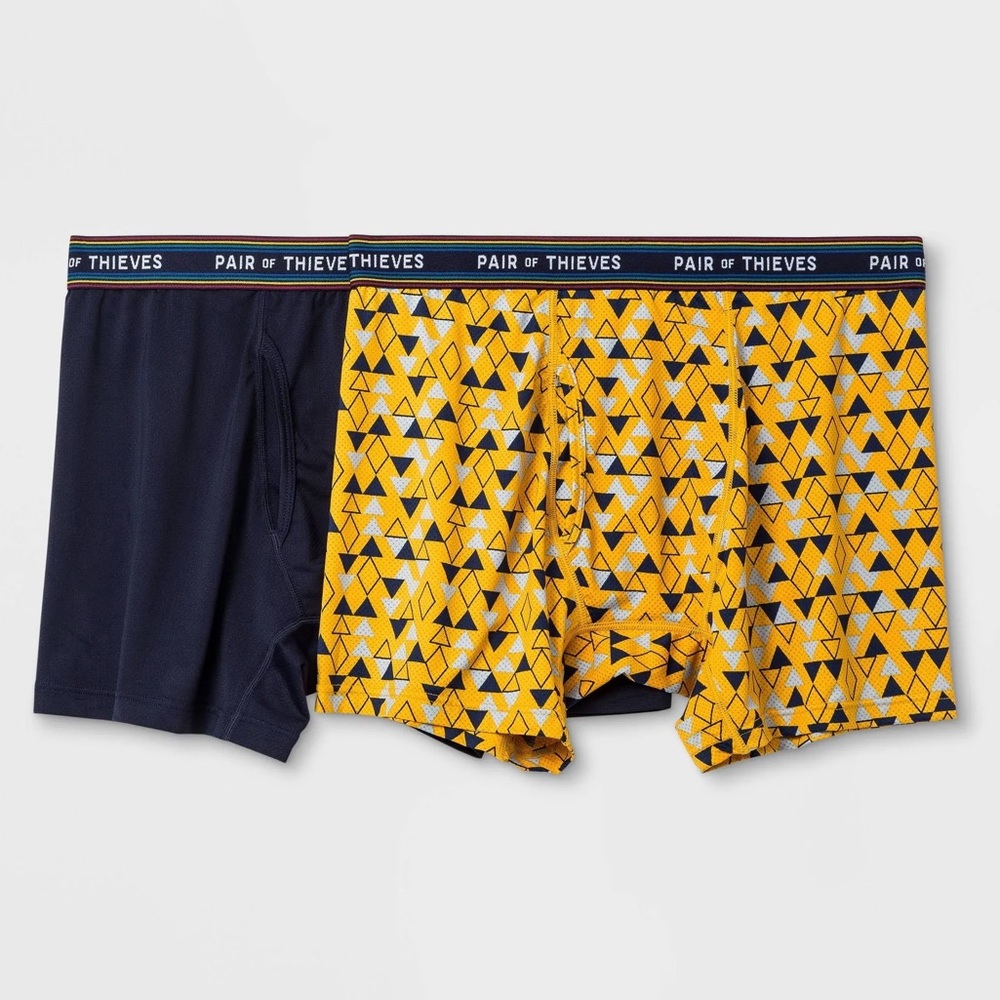 PAIR OF THIEVES men’s SuperFit Boxer Brief Underwear - Two Pack